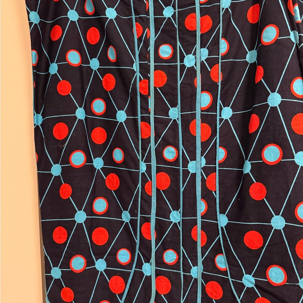 Telene vibrant wrap wiggle skirt - Picture 6 of 7